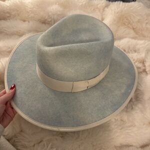 Elegant Light Blue Women's Hat